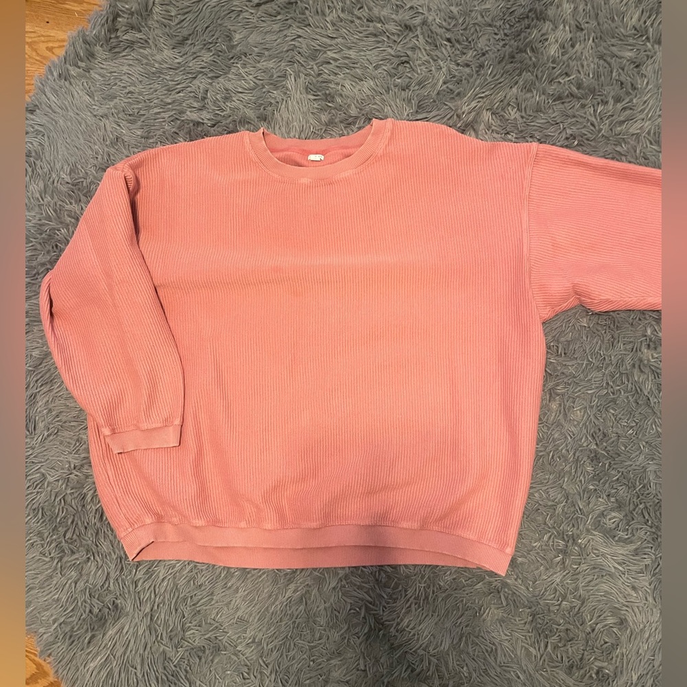 Aerie Corded Oversized Sweatshirt